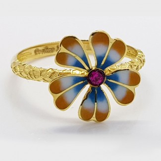 The Flower Gold Ring