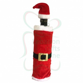 Bottle With Santa Cover