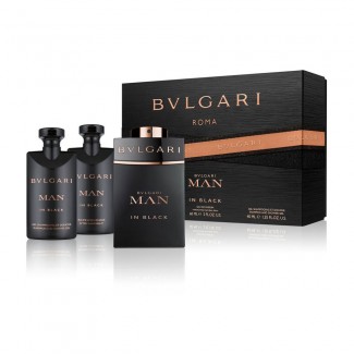 Bulgari man in black coffret set