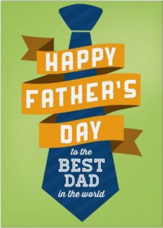 The Best Dad Card