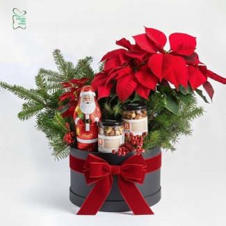 festive red arrangement