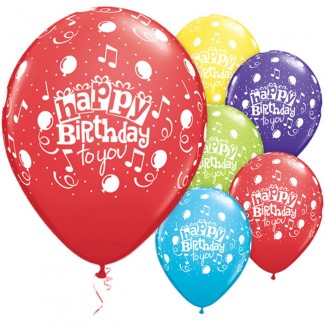 Happy Birthday To You Assorted Balloon