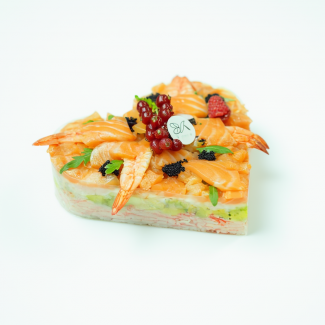Salmon & Shrimp Heart
