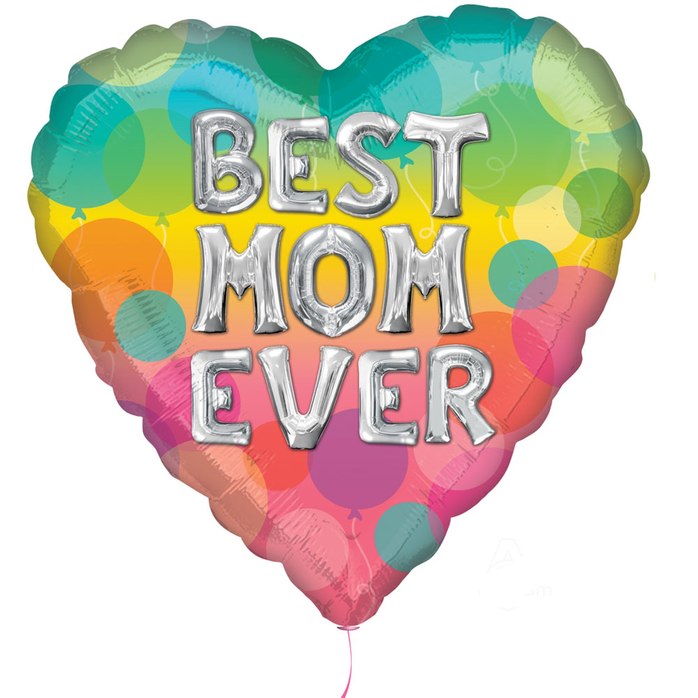 Balloon Best Mom Ever letters | LebanonGifts
